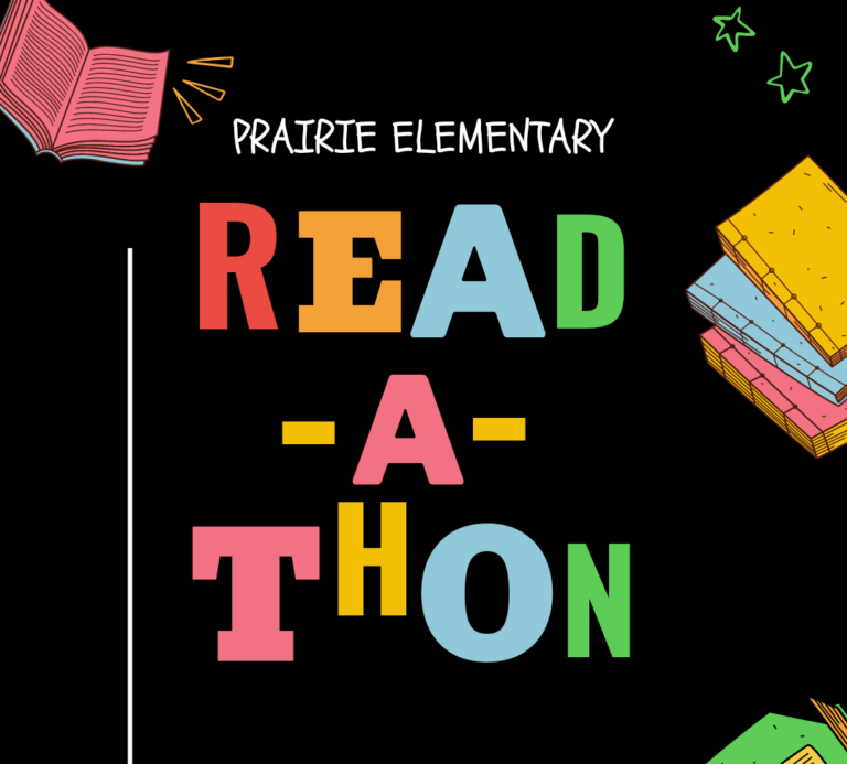 ReadAThon 2023 Prairie Elementary PTA